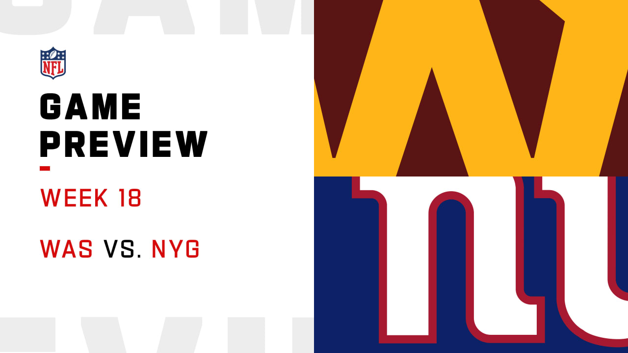 Washington vs. Giants preview | Week 18