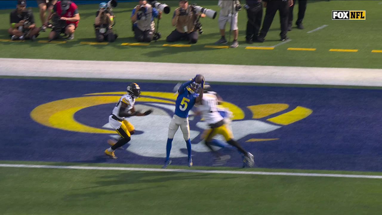 Can't-Miss Play: Los Angeles Rams wide receiver Tutu Atwell swipes