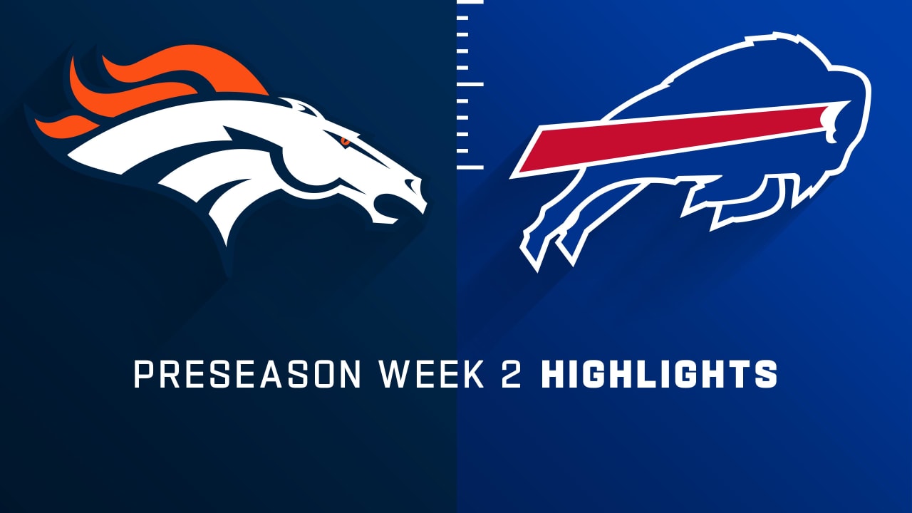 NFL PRESEASON FOOTBALL: Broncos take on Buffalo Bills