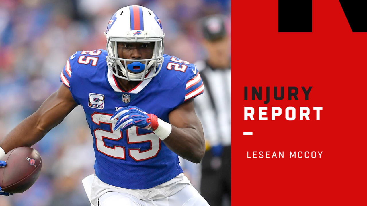 Buffalo Bills running back LeSean McCoy returns to practice