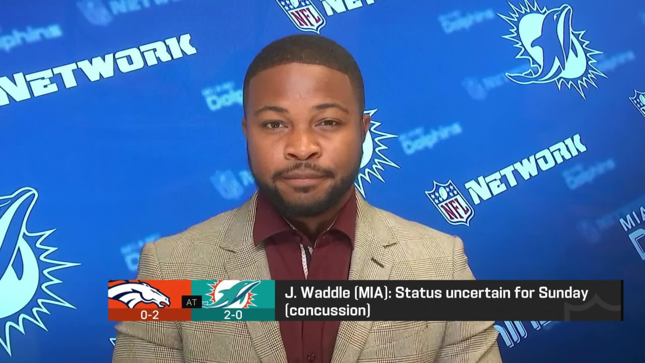 Fantasy Alert: Dolphins' Jaylen Waddle Clears Concussion Protocol