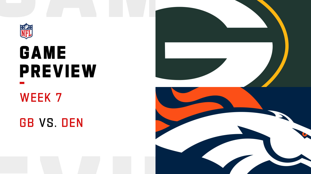 Green Bay Packers vs. Denver Broncos preview Week 7