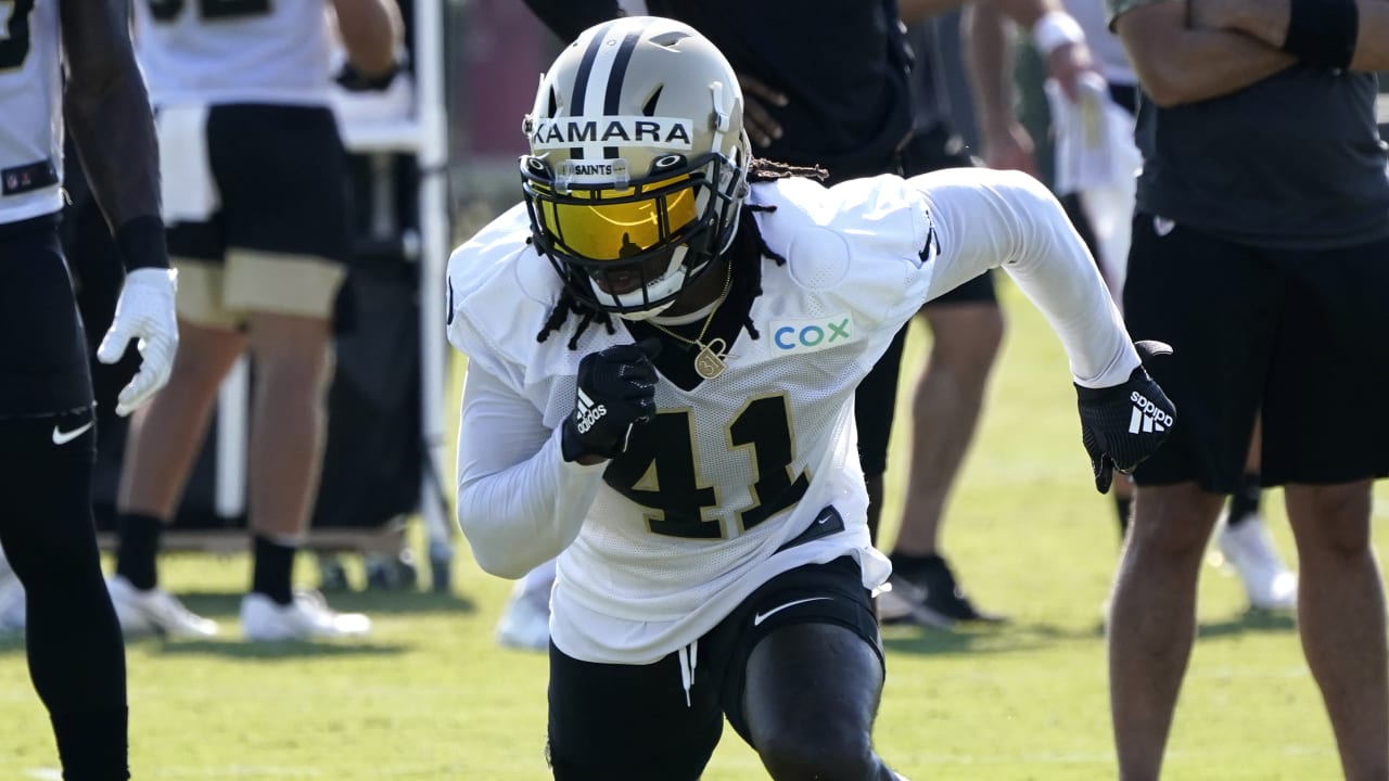 Alvin Kamara Shows Up at Saints Practice Wearing Different Number