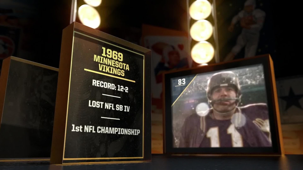  nfl 100 greatest teams no 83 1969 minnesota vikings