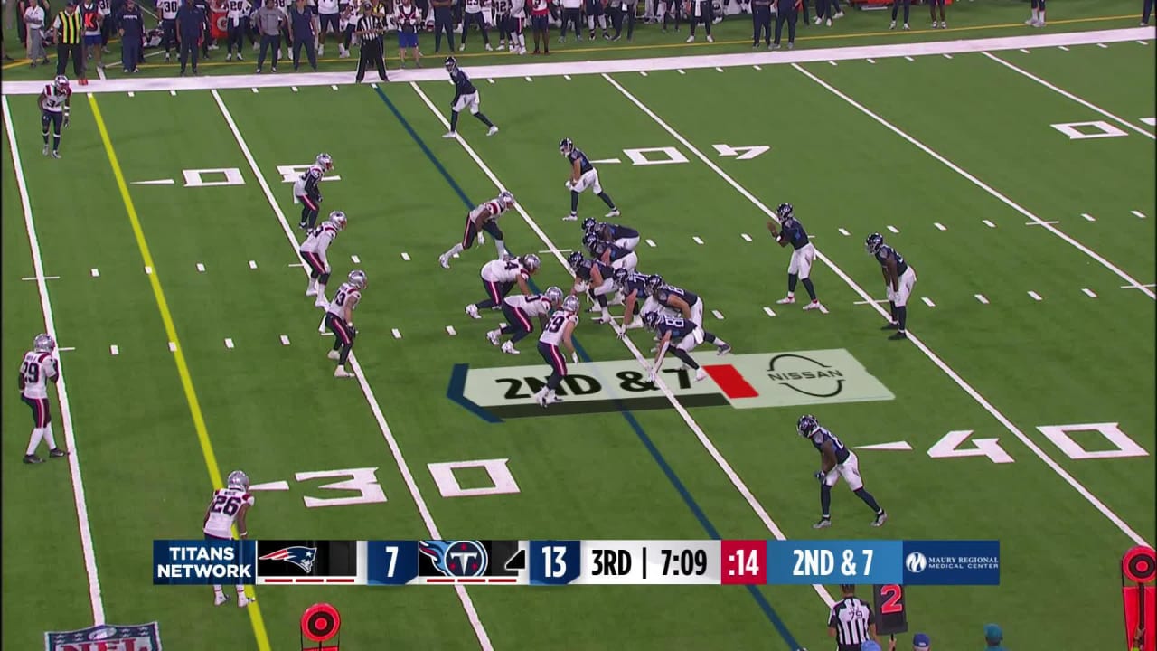 New England Patriots linebacker Joe Giles-Harris picks off Tennessee ...