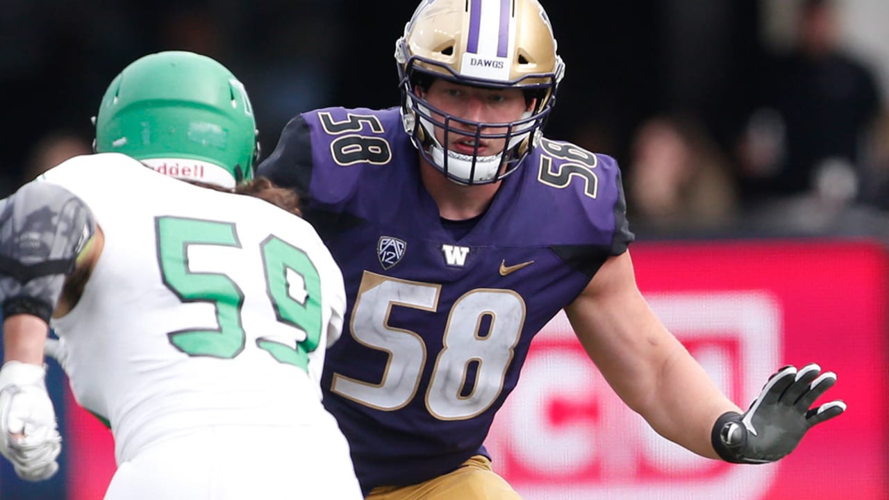 Atlanta Falcons trade up to make Kaleb McGary the Huskies' lone