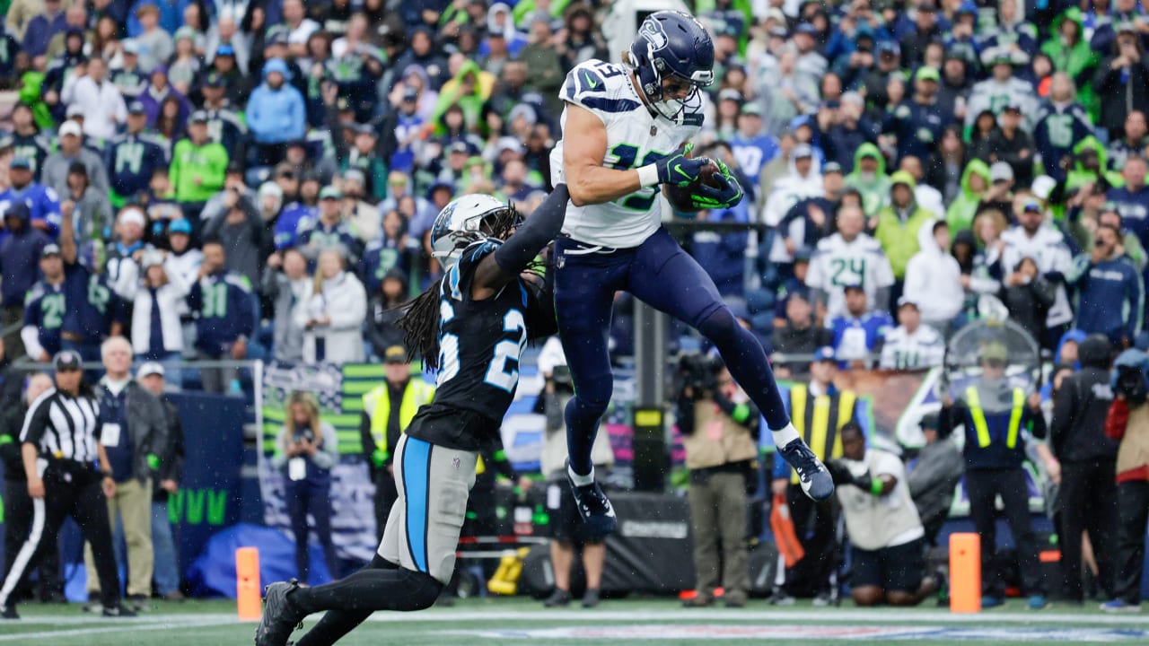 Seattle Seahawks WATCH: Jake Bobo Scores First NFL TD vs. Carolina