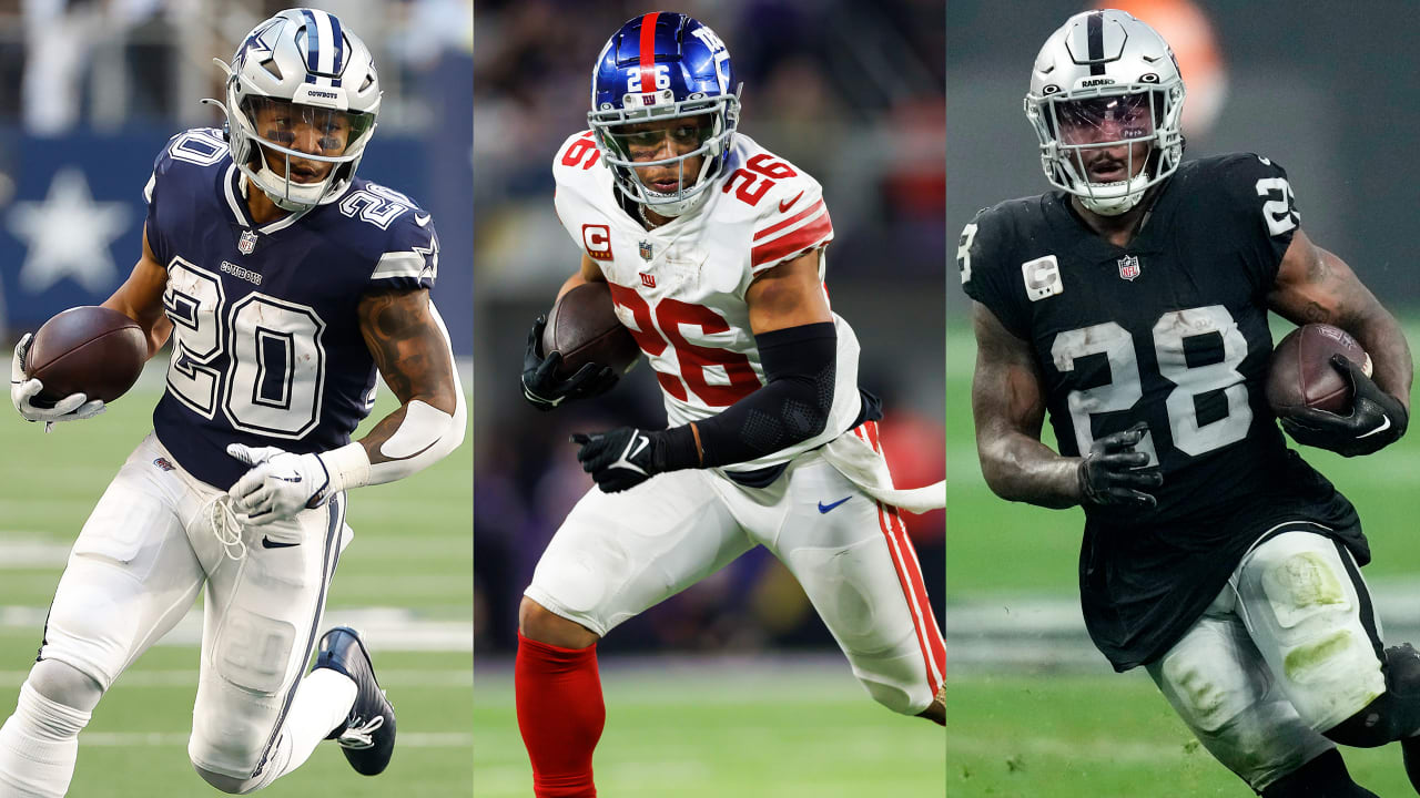 NFL News and Rumors: Latest on Free Agent RBs Tony Pollard, Josh Jacobs,  and Saquon Barkley