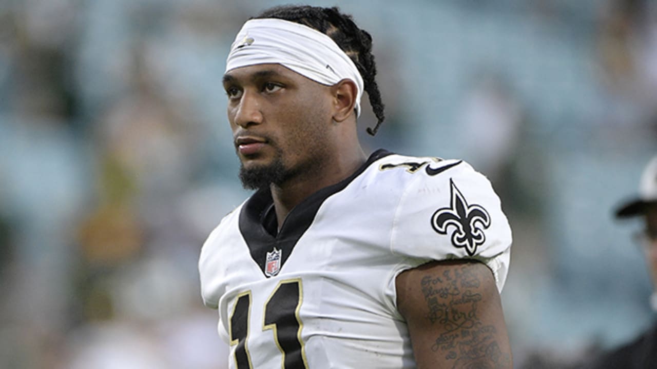 Deonte Harris of the New Orleans Saints in action during a NFL game