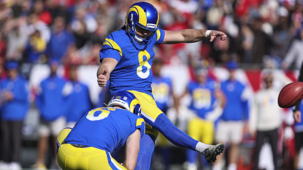 LA Rams Matt Gay booming 54 yard FG proves he is still starter