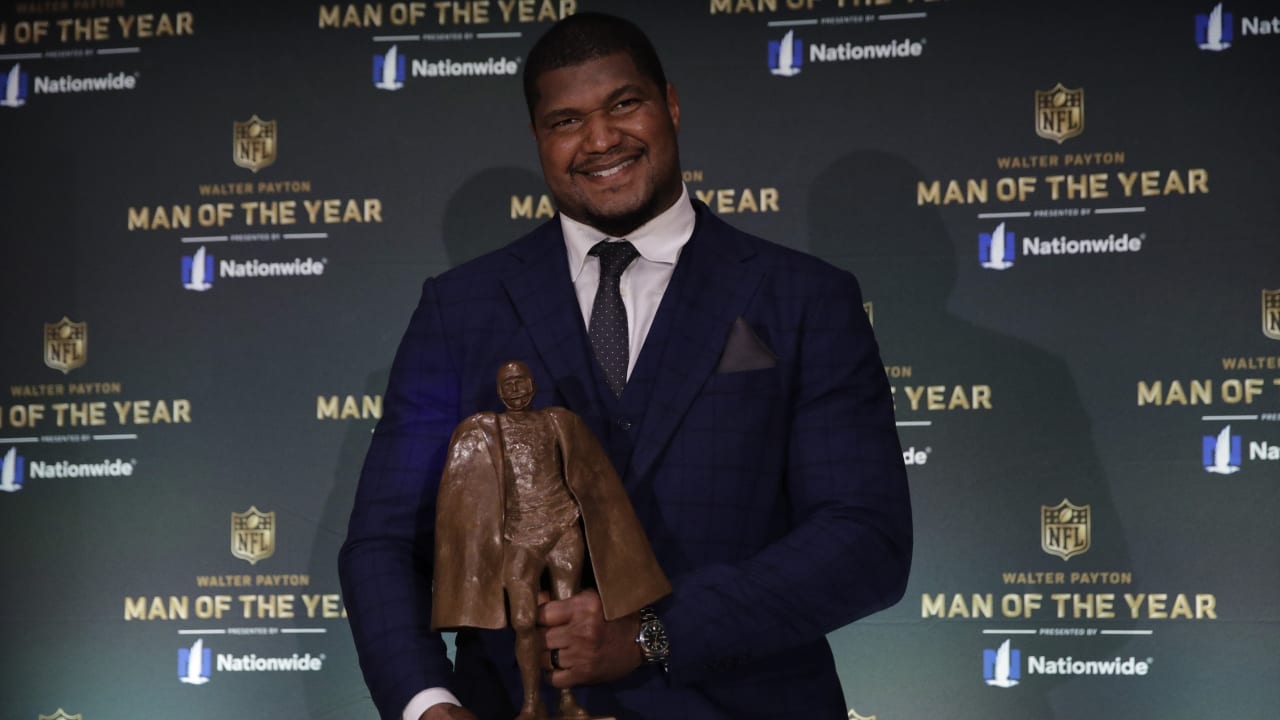 The 32 nominees for the Walter Payton NFL Man of the Year Award. The