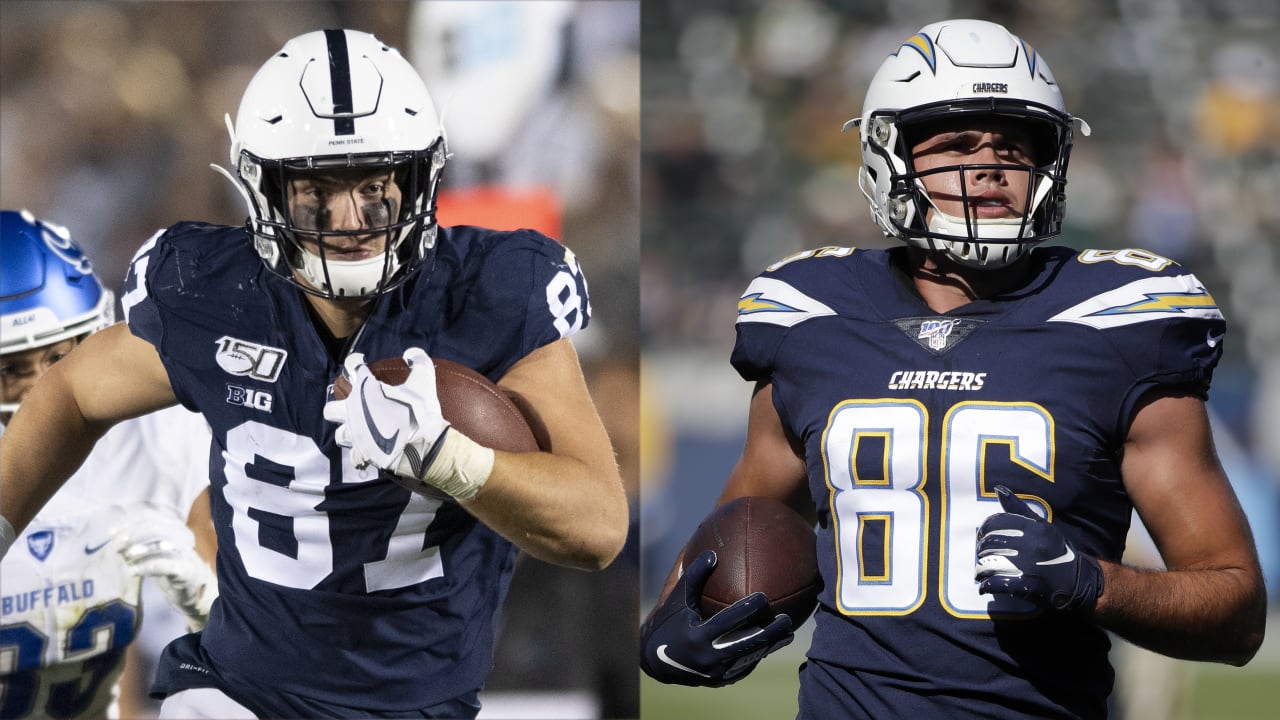 Scouting Pat Freiermuth Penn State TE similar to Hunter Henry