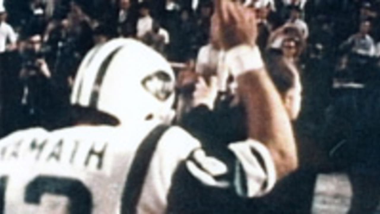 3. Super Bowl III: QB Joe Namath, New York Jets