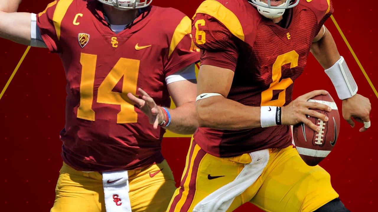 New York Jets - Sam Darnold hanging out with fellow USC