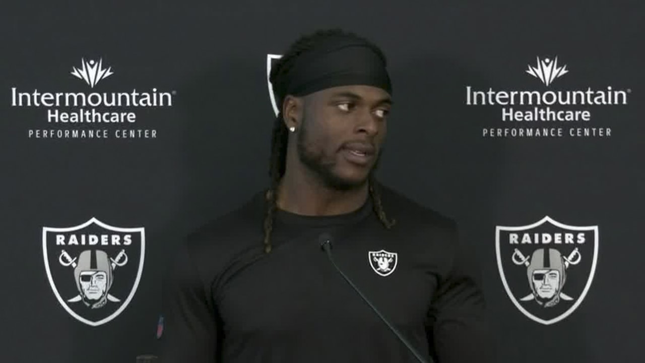 Las Vegas Raiders Wide Receiver Davante Adams Discusses The Team's 0-2 ...