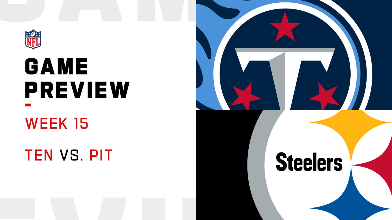 Tennessee Titans vs. Pittsburgh Steelers score, live updates: Week 15