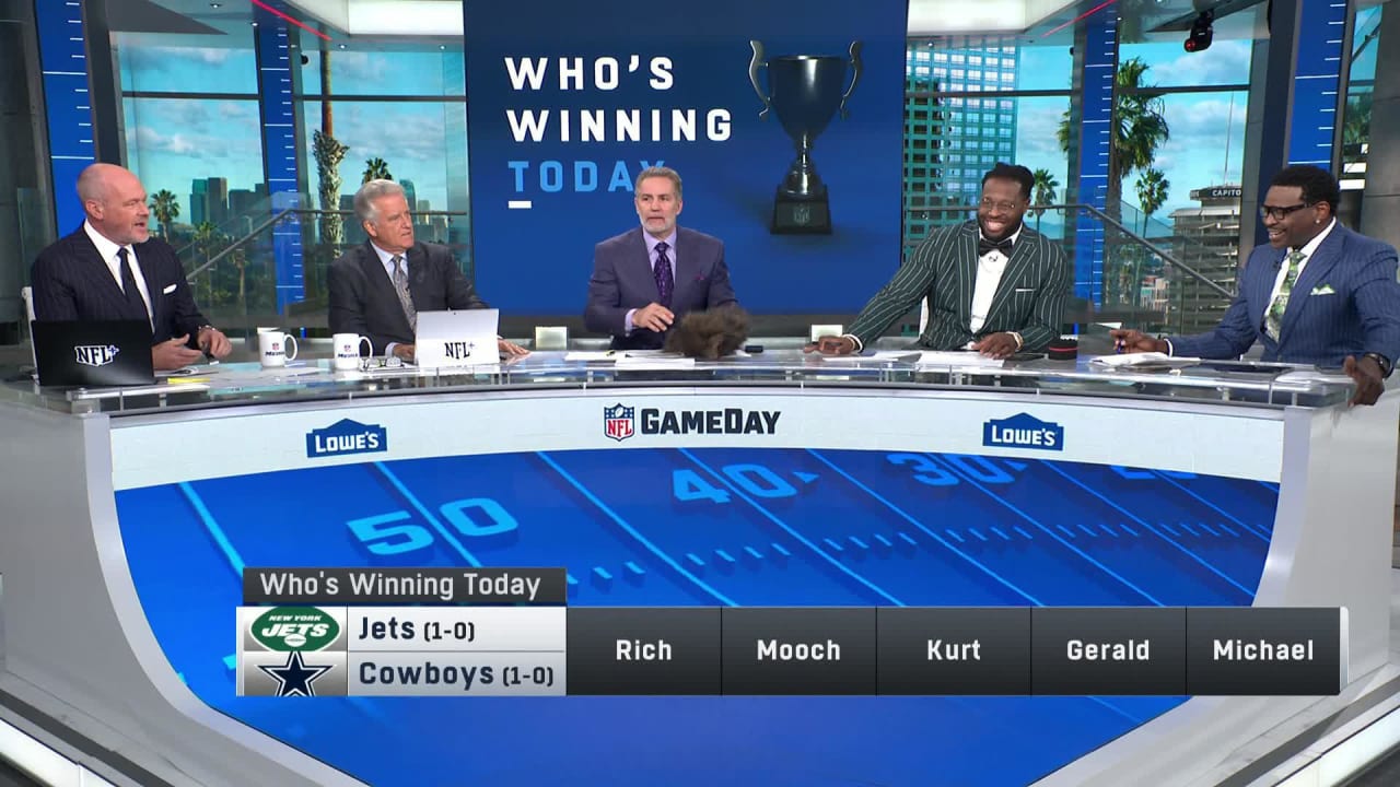 NFL GameDay Morning  Kurt Warner make prediction Giants vs Cowboys on  Sunday 