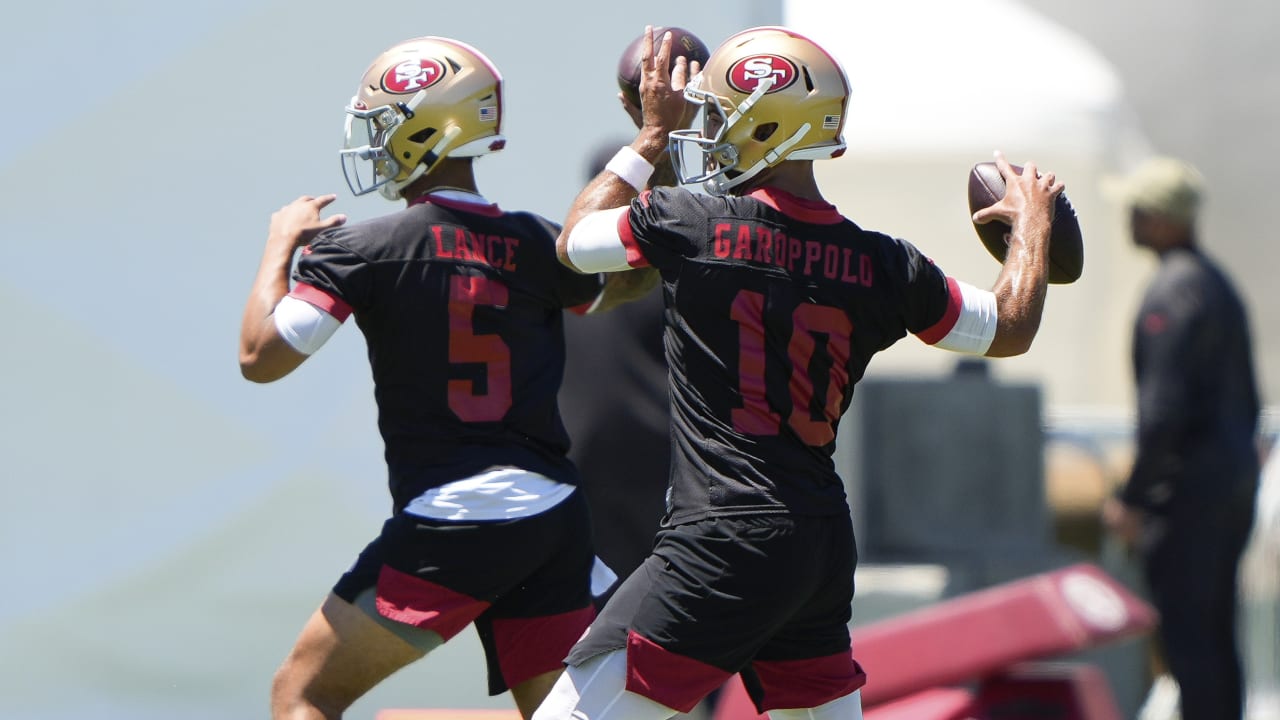 Trey Lance impresses 49ers in first minicamp as starter