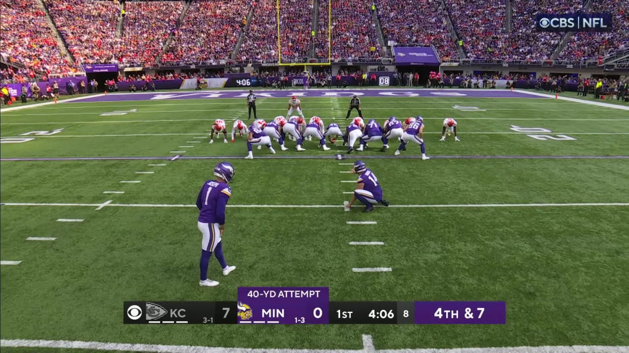 Minnesota Vikings score in first quarter for first time in 2023 via