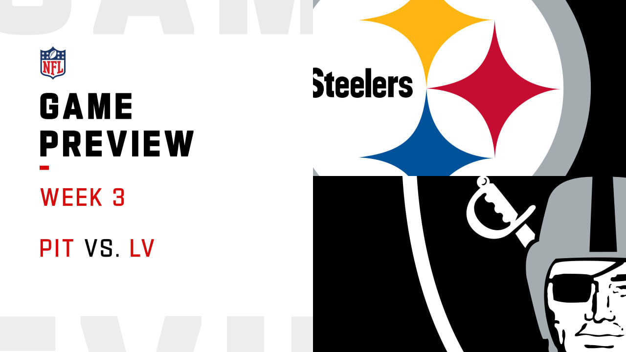 Raiders vs. Steelers - Week 3