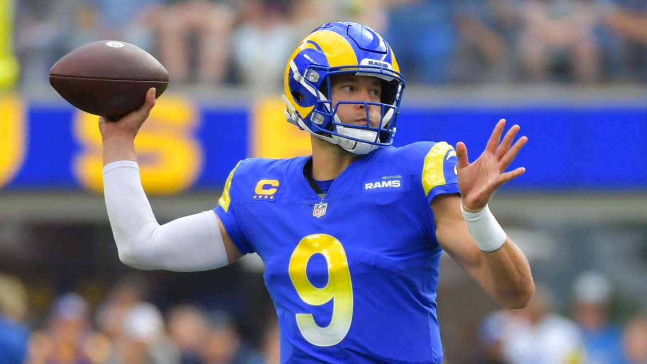 Rams share epic photo of Matthew Stafford after Super Bowl win