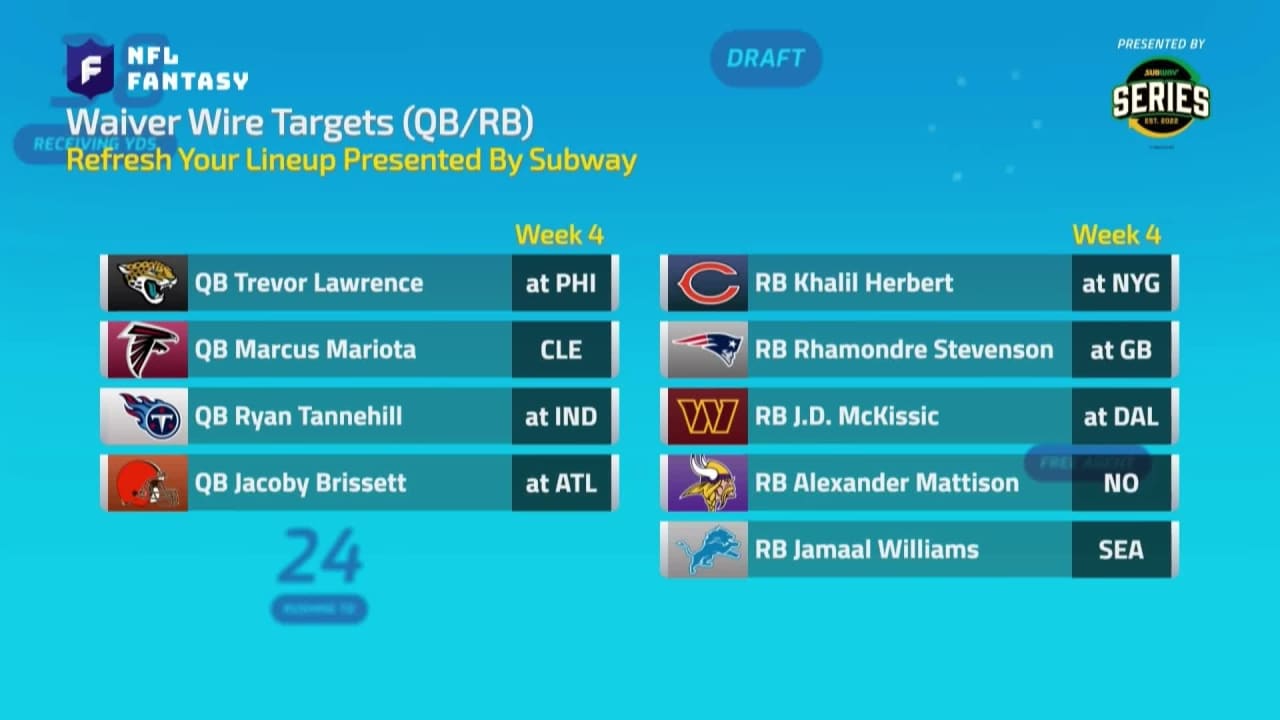 week-4-refresh-your-lineup-presented-by-subway-nfl-fantasy-football-show