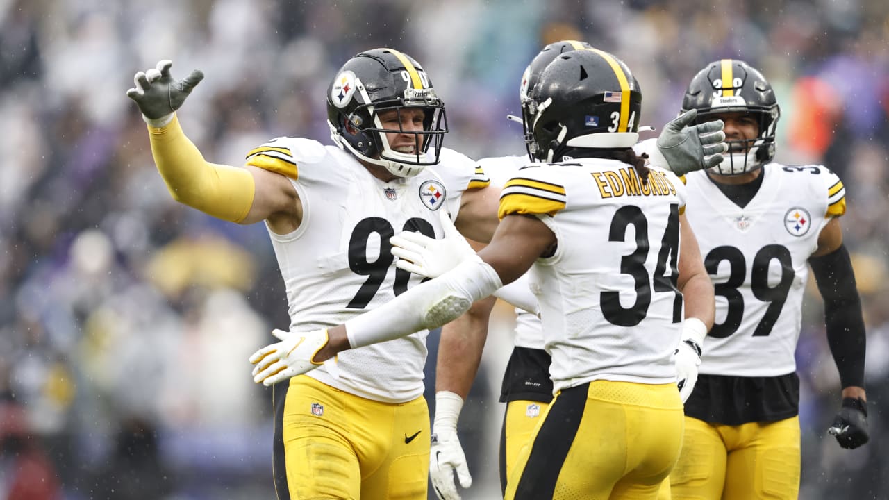 Steelers' T.J. Watt on performance from run defense vs. Ravens