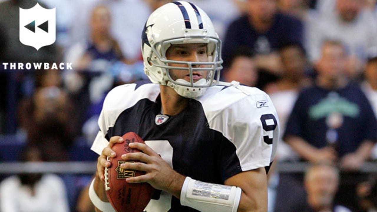 tony romo throwback