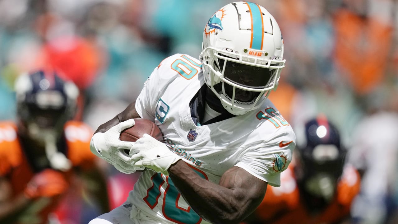 Every Miami Dolphins wide receiver Tyreek Hill catch from his 190-yard game  vs. the Baltimore Ravens