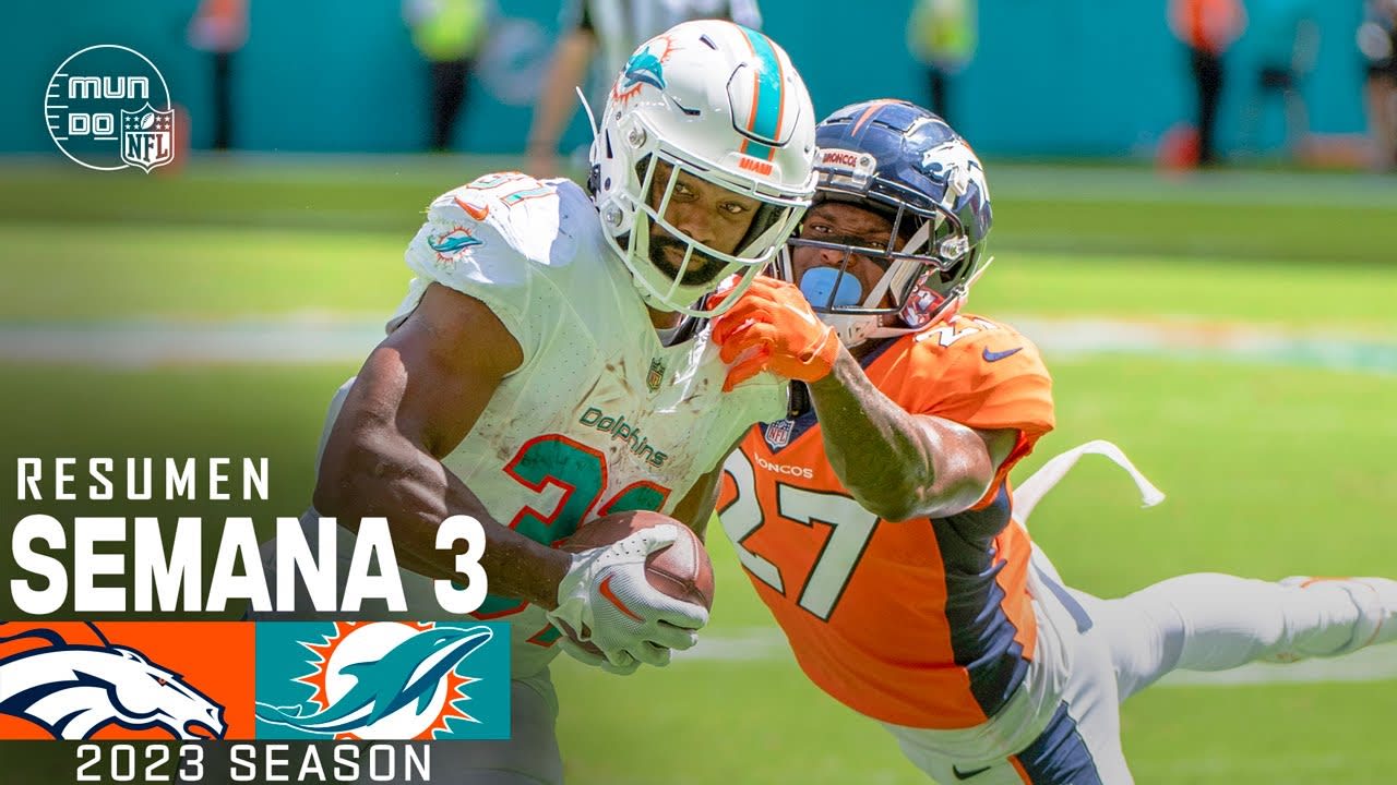 Miami Dolphins vs. Detroit Lions, Semana 8 NFL 2022, Resumen Highlights