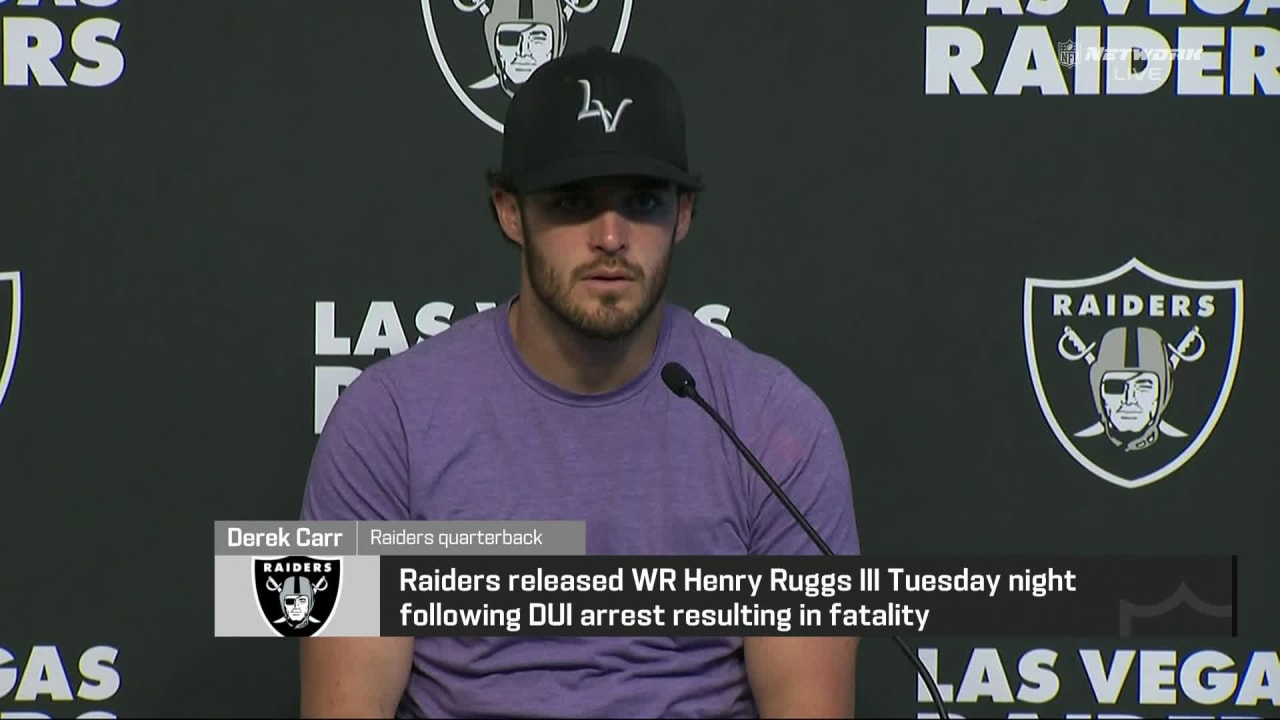 Raiders' Derek Carr says Henry Ruggs texted him hours before deadly car  crash 