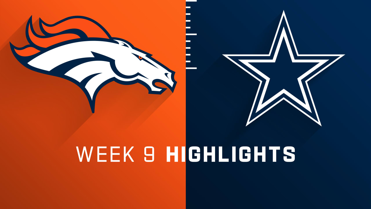 Denver Broncos vs. Dallas Cowboys highlights