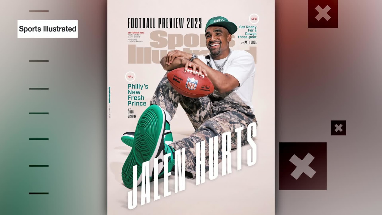 Philadelphia Eagles quarterback Jalen Hurts to appear on cover of September  2023 issue of Sports Illustrated