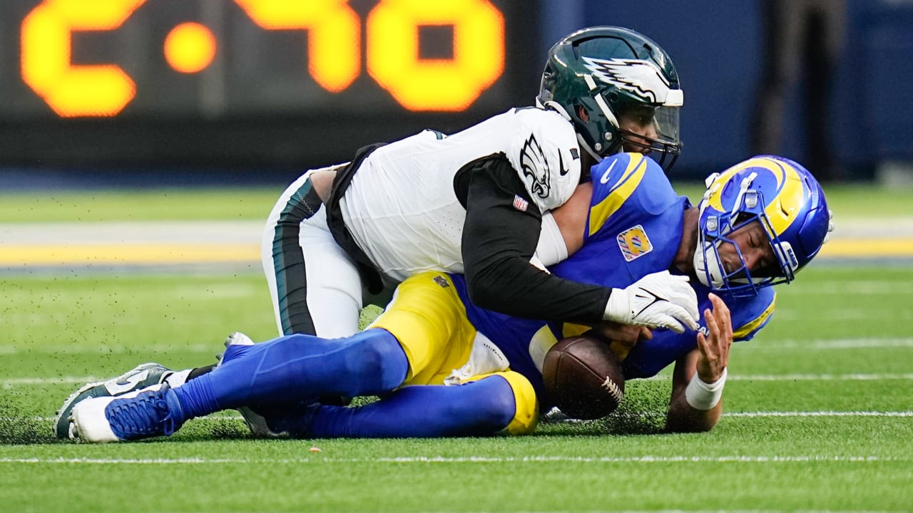 NFL on X: .@Haason7Reddick's first half: - 2 sacks - 1 forced