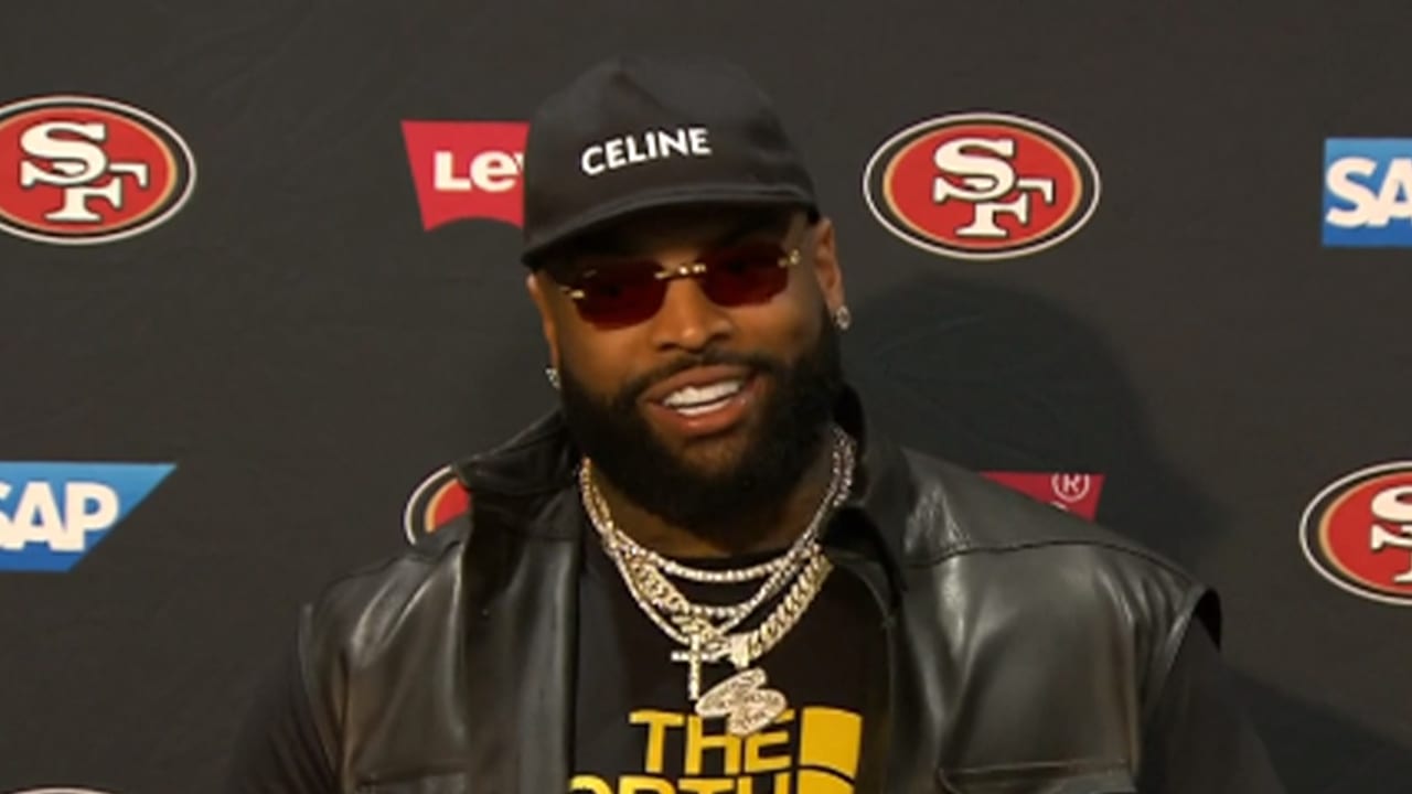 San Francisco 49ers offensive tackle Trent Williams on playing WR vs. Jags:  'It's definitely a lot harder than it looks'