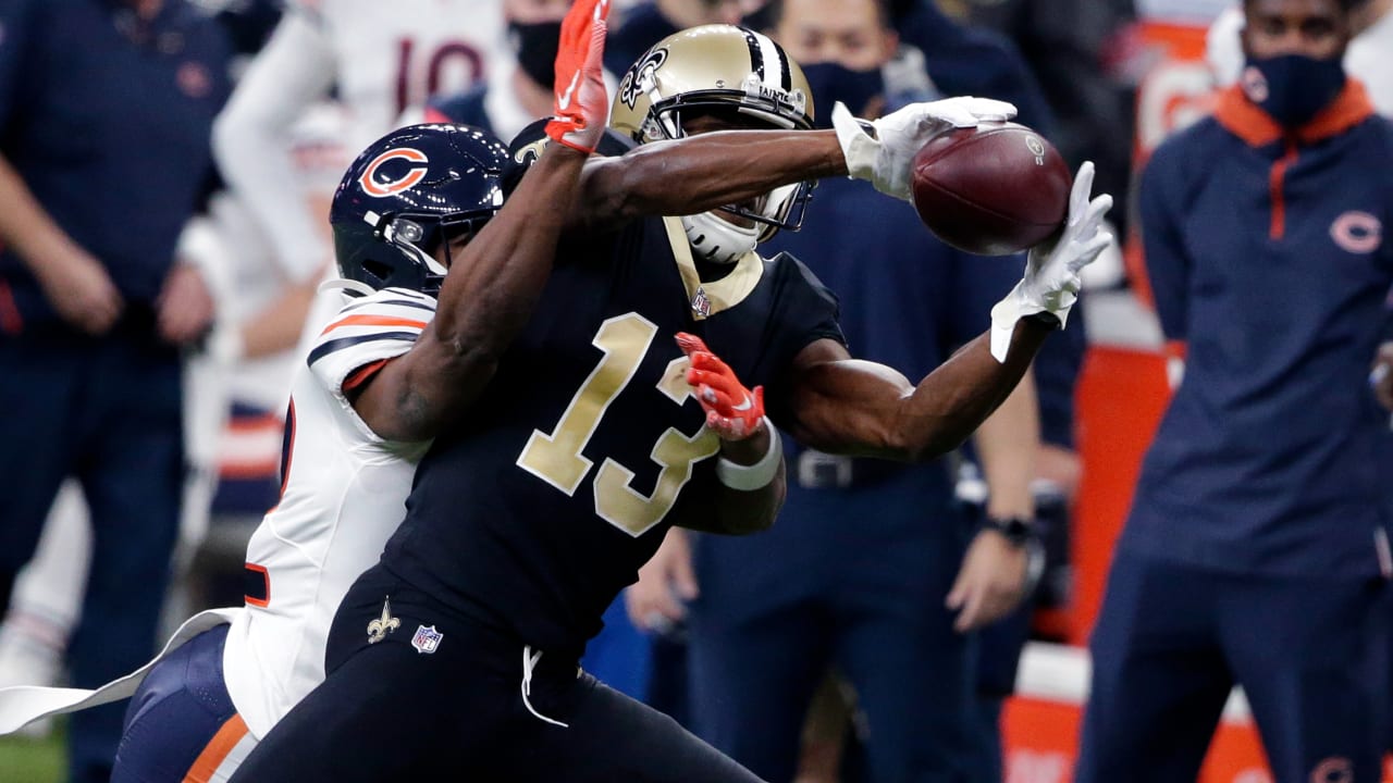 November 29, 2018: New Orleans Saints quarterback Drew Brees #9 passes to  New Orleans Saints wide receiver Michael Thomas #13 during a Thursday Night  Football NFL game between the New Orleans Saints