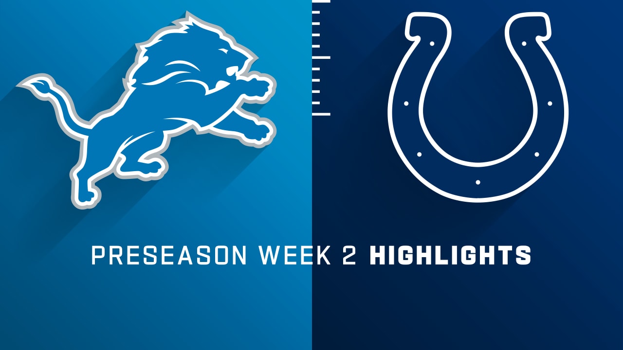 Detroit Lions vs. Indianapolis Colts highlights