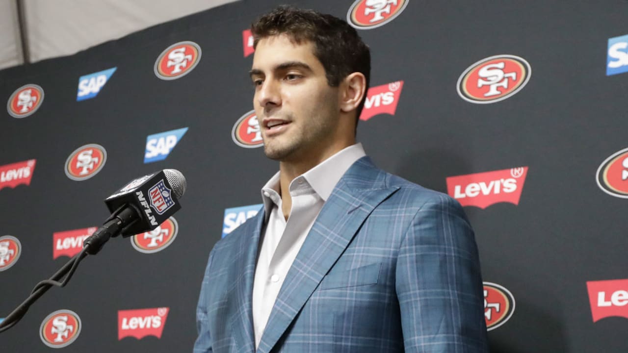 Jimmy Garoppolo signs five-year San Francisco 49ers deal worth