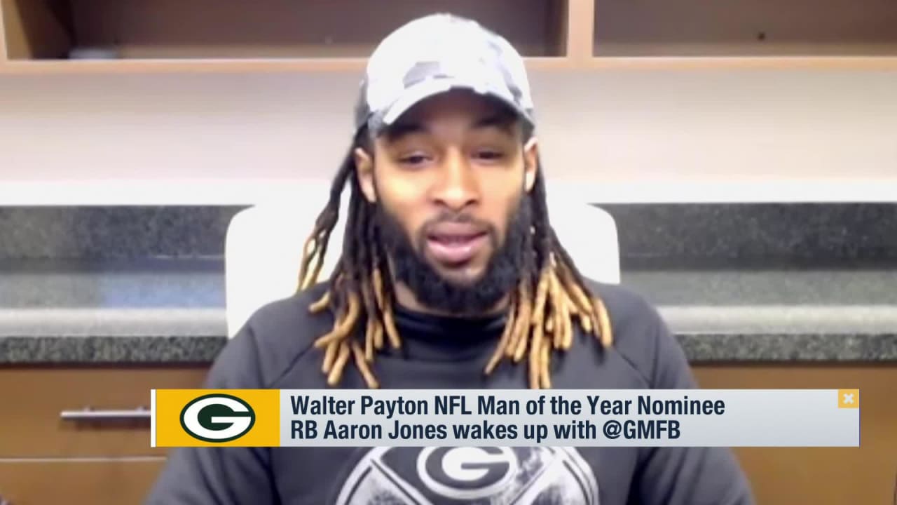 Packers RB Aaron Jones nominated for NFL's Walter Payton Man of the Year  Award