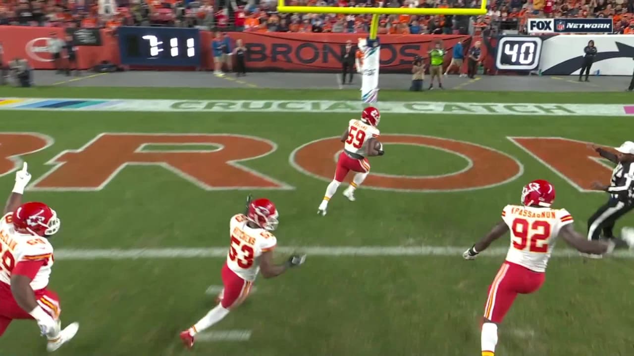 Ragland tallies a scoopandscore TD after Flacco loses the ball