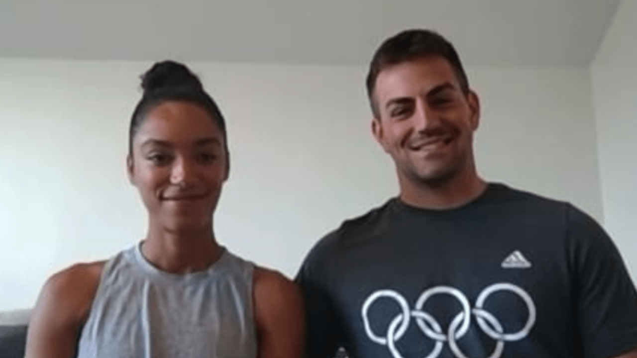 Olympian Melissa Gonzalez And Detroit Lions Qb David Blough Discuss Upcoming Olympic Games 2021 3516