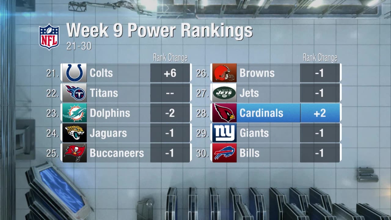 NFL Power Rankings, Week 9: Seahawks leapfrog Giants into top 10; Bengals  and Raiders plummet