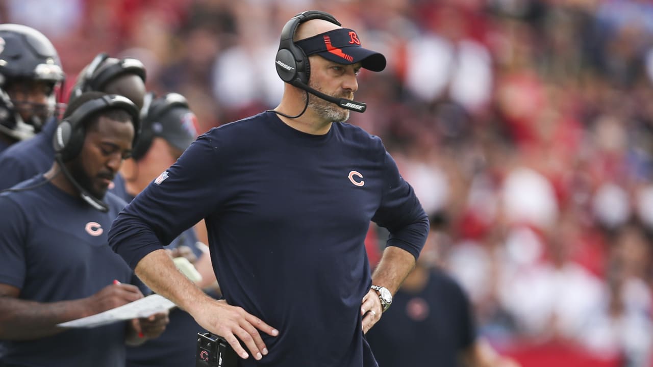 Bears coach Matt Nagy to miss 49ers game because of COVID-19