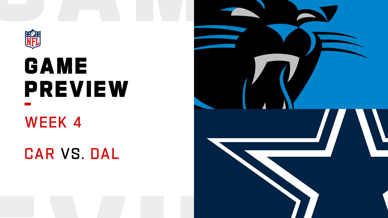 Dallas Cowboys vs. Carolina Panthers, 2021 NFL Week 4 - Blogging The Boys