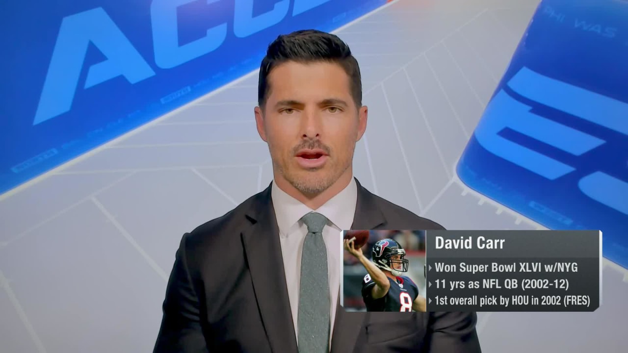 NFL Network's David Carr Three plays showing Tennessee Titans are a