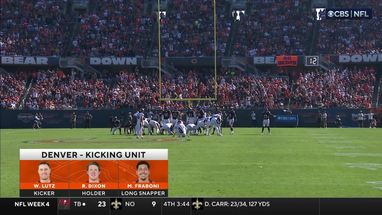 Denver Broncos kicker Wil Lutz's 51-yard FG gives Broncos 31-28