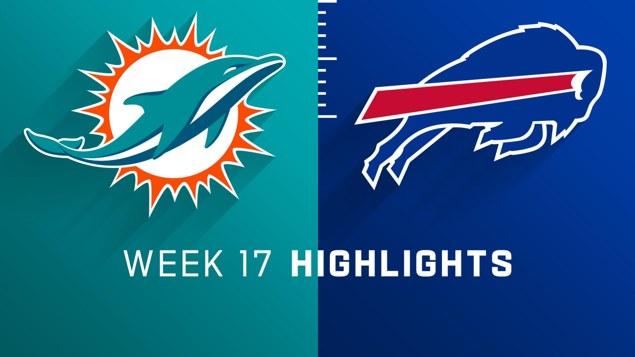Miami Dolphins vs. Buffalo Bills highlights Week 17