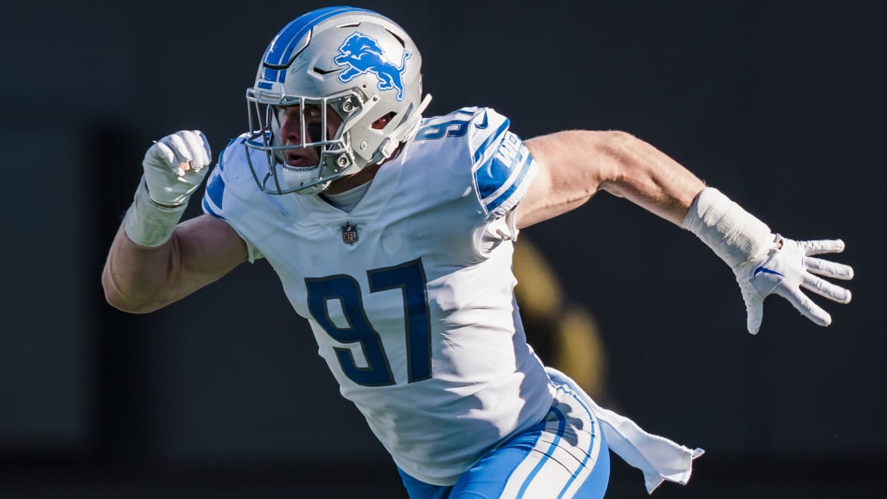 Lions DE Aidan Hutchinson 'very thankful' Jaguars passed on him at No. 1