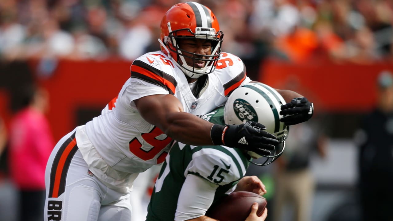 Myles Garrett Starts Career With Two Sacks Vs. Jets