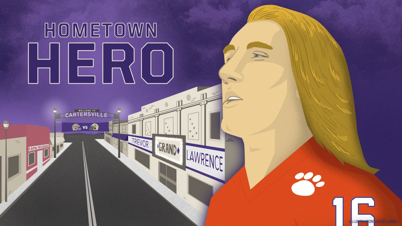 The small town that helped shape Clemson QB Trevor Lawrence
